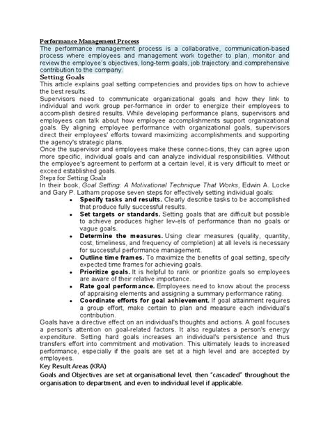 Image result for Performance Management Process PDF