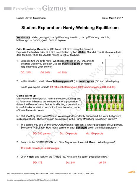 Gizmos Student Exploration Dna Profiling Answer Key / Gizmos Student ...