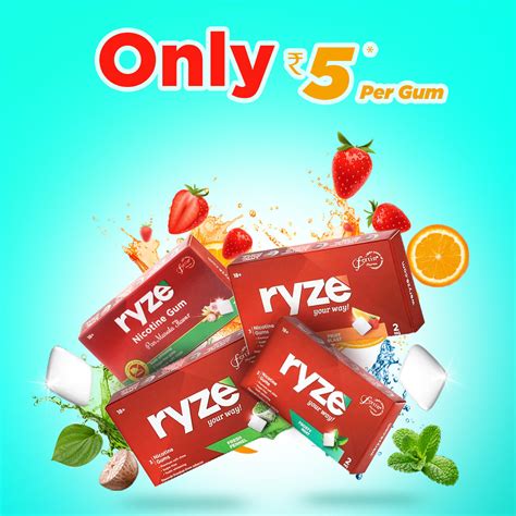 RYZE Gums Assorted Packs (96 Gums) – Weryze