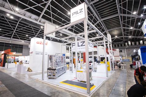 ITAP Singapore Exhibition Stand Pilz - Booth Design Services | PUNKTLANDUNG