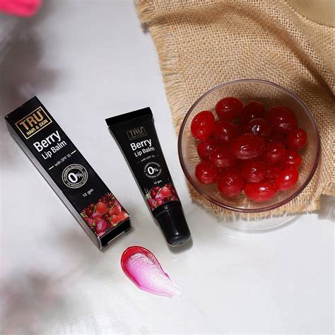 TRU HAIR & SKIN Berry Lip Balm with SPF 15 Berry - Price in India, Buy ...