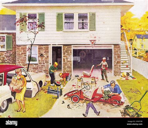 1920s American Dream Family