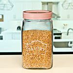 Buy Yera Glass Square Clear Jar Online at Best Price of Rs 199 - bigbasket