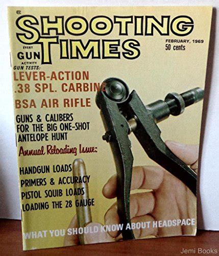 Buy Shooting Times Magazine February 1969 - Every Activity - Lever ...