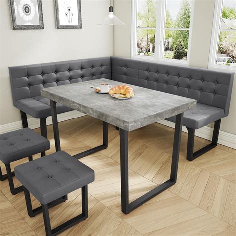 Elegant Dining Nook Kitchen Table Design for Stylish Home Dining