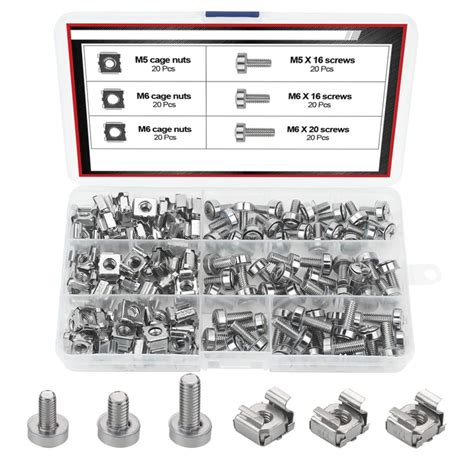 Computer Rack Rack Mount Nuts Screws Washers Cage Nuts Safest ...