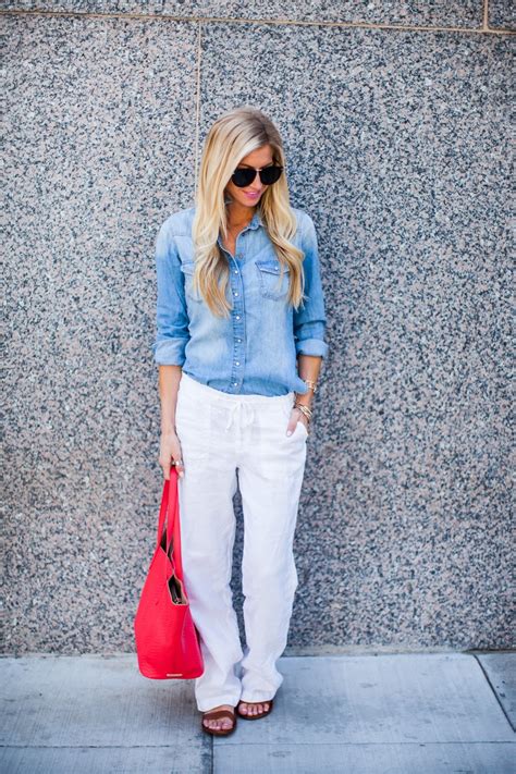THE TOP TREND SERIES: FOUR WAYS TO STYLE WHITE LINEN PANTS - Lifestyle ...