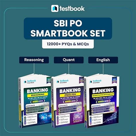 Buy Testbook SBI PO 2025 SmartBook Combo Set of 3 Books English ...