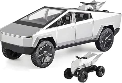 Mashes Tesla Cyber Truck Model Car Exclusive Alloy Metal Pull Back Die ...