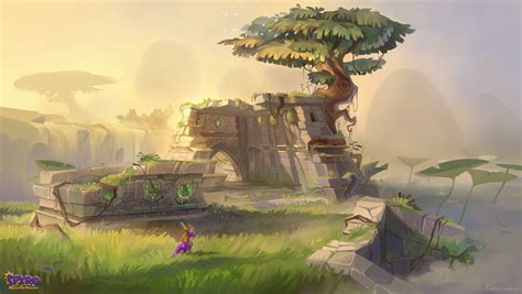 ArtStation - Explore | Zelda environment, Jak and daxter background ...