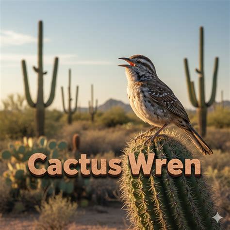 Cactus Wren Facts: Diet, Adaptations, Sounds Guide - Birds News