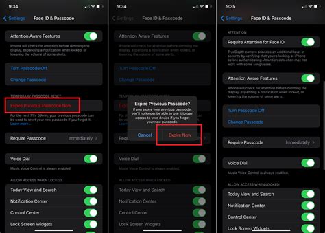 Image result for IPhone Passcode Settings