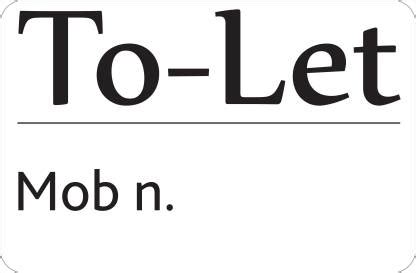 To-let (Gumming) poster for Room Owner Paper Print - Places, Art ...