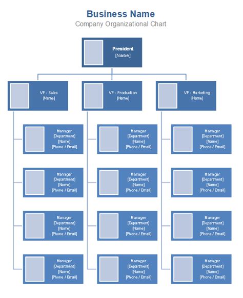 Organization Hierarchy Chart 的图像结果
