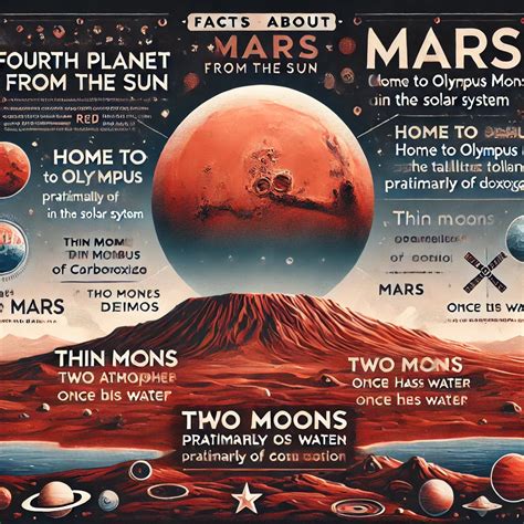 10 Facts About Mars | Mars facts, Planets, Mars