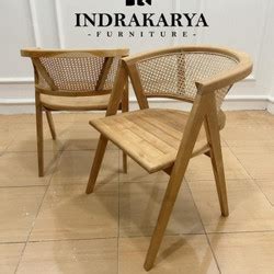 Jual Kursi Cafe Jati Kursi Makan Cafe Rotan Teak Rattan Chairs Kursi ...