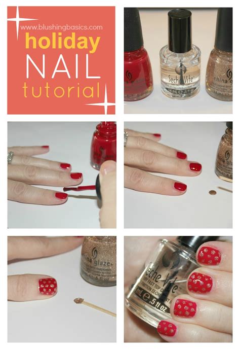 Image result for Holiday Nail Tutorial