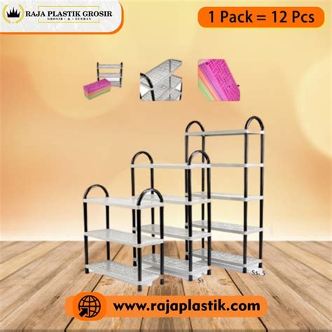 RAK SEPATU PLASTIK - RAJA PLASTIK GROSIR | Jual Produk Perabot Plastik ...