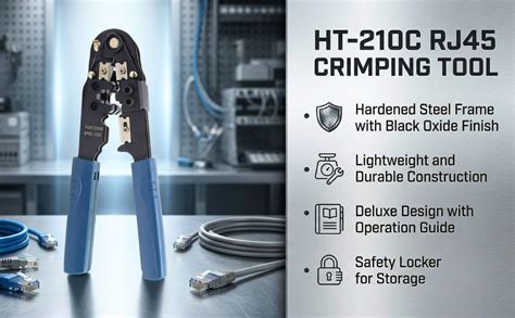 Spectra Tools HT-210C Network Cable Crimper