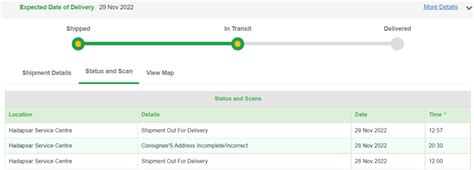 Blue Dart Express — Delivery attempted but consignee address invalid ...