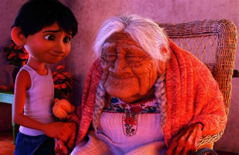 The inspiration for the character of Mama Coco in the Pixar film Coco ...