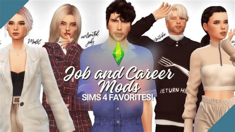 Image result for Custom Jobs Sims 4 Mod