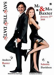 Mr And Mrs Smith Wedding Invitations by Mr And Mrs Smith Save The Date Card Save The Date Mr And Mrs Smith Wedding Invitations