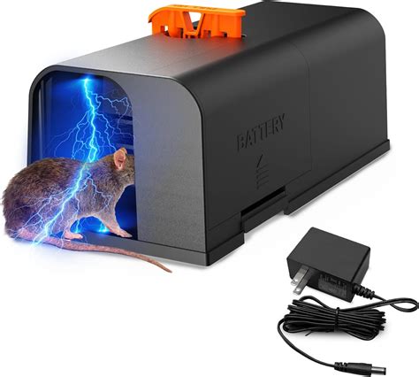 Amazon.com : CritterTec Electric Mouse Trap, Electric Rodent Trap ...