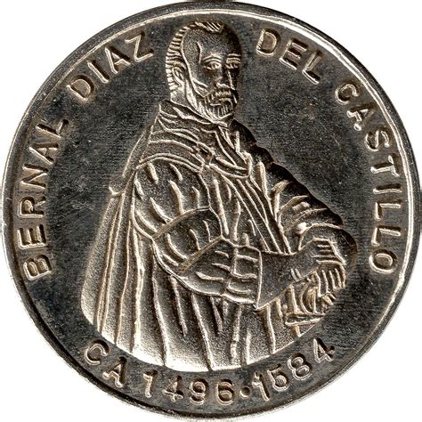 Medal - Bernal Díaz del Castillo - Spain – Numista