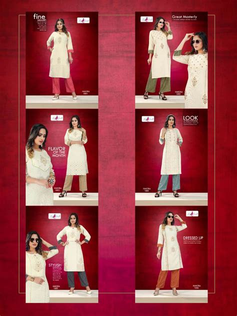 Fly Free Present Hakoba Kurtis Catalogue