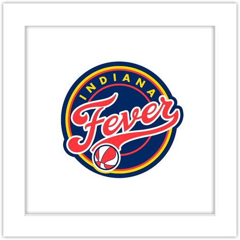 Amazon.com: Gallery Pops WNBA Indiana Fever - Primary Logo Wall Art, 12 ...