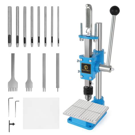 Leather Hole Punch Tool FASTTOBUY Leather Hole Puncher Hand Punching ...