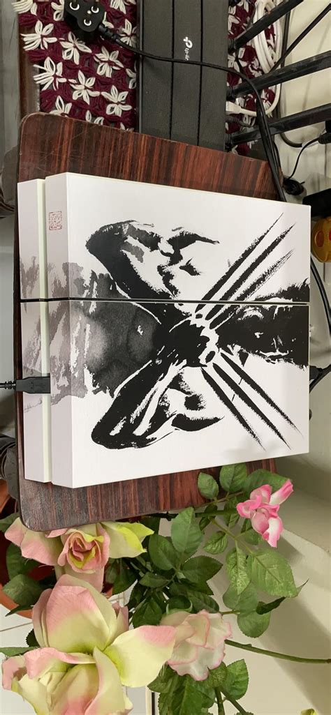 Elton The-Wolverine Theme 3M Skin Sticker Cover for PS4 Console and ...