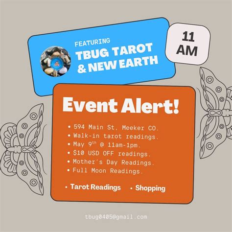 Walk-In Tarot Readings—Mother’s Day & Full Moon, New Earth Spiritual ...