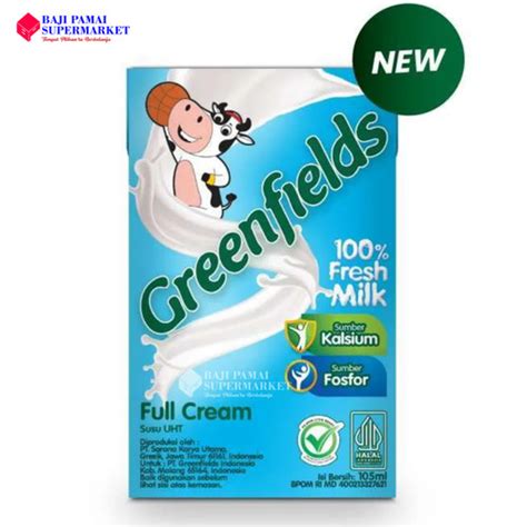 Jual Greenfields Uht Milk Full Cream 105 ml - Kota Makassar - BAJI ...