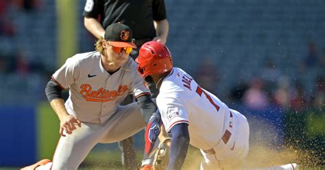 Angels' Mike Trout, Jo Adell Question Umpire's Crucial Replay Call in Loss to Orioles | News ...