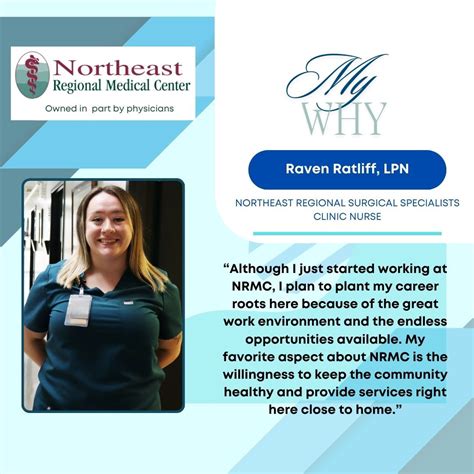 Northeast Regional Surgical Specialists clinic nurse Raven shares why ...