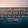 Image result for cynically
