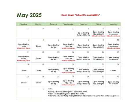 Open Bowling – Willow Creek Lanes | Green Bay WI