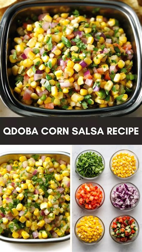 Qdoba Corn Salsa Recipe - Culinary Chase