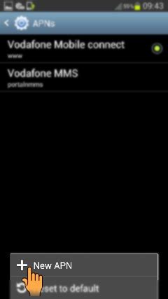 How to configure GPRS in Samsung Galaxy Note2(GT-N7100)? | Samsung India