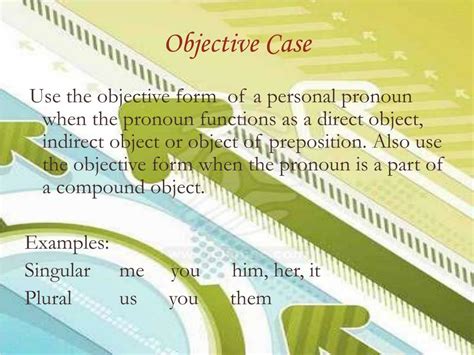 Objective Case Example 的图像结果