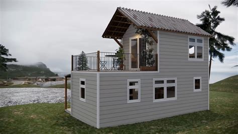 Two-Storey Tiny House Design: A Luxurious 300 Square Feet Abode