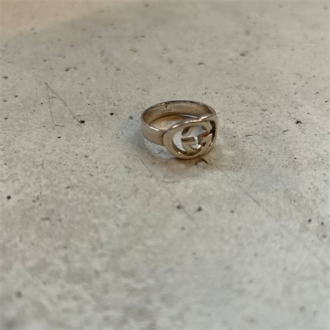 GUCCI double G silver ring | ROOM
