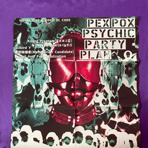 ZINE ︎ PEX POX PSYCHIC PARTY PLAN ( VISUAL ZINE + VIDEO GIG DL CODE ...