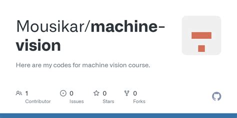 Image result for Machine Vision Course