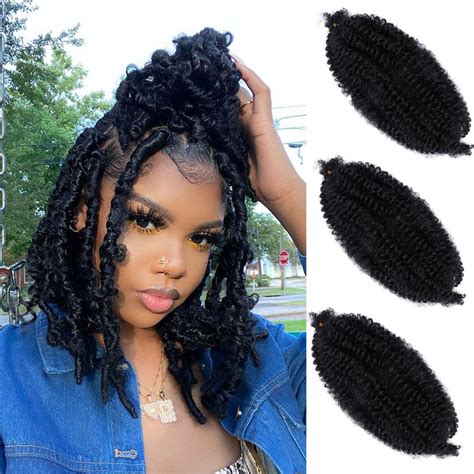 BAOTA Springy Twist Braiding Hair - 3 Packs, 16 Inch, for India | Ubuy