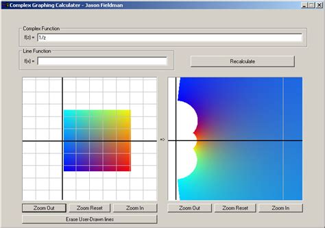 Complex Graphing 的图像结果