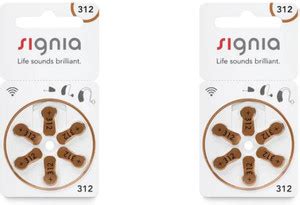 Signia Hearing Aid 312- 12pcs 10966598 Battery - Signia : Flipkart.com