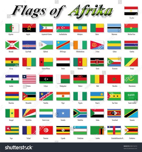Africa All Countries Flags 的图像结果